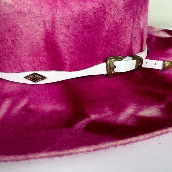 ASN | Festival Western Cowgirl In LA Hat Wool Size Pink Tie Dyed | S main image 10
